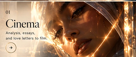 Cinematic fine art close-up with soft gold reflections